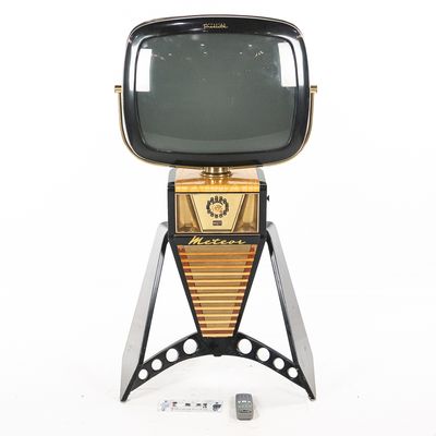24" Tuxedo Black Telstar Predicta Meteor MCM TV
