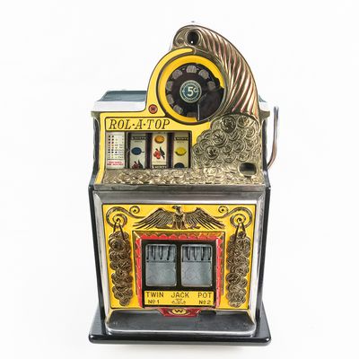 Watling 5 Cent Rol-A-Top Slot Machine
