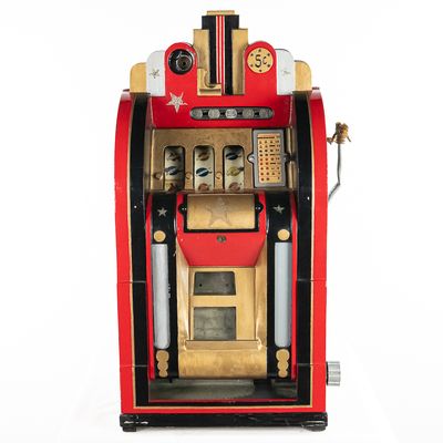 Mills 5 Cent Vendor Front "Extraordinary" Slot