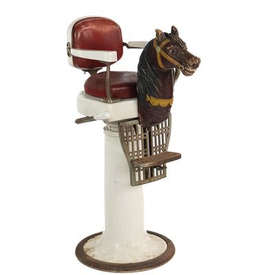Theo A. Koch Co. Children's Barber Chair - Horse