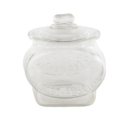 Vintage Planters Peanuts "Football" Display Jar