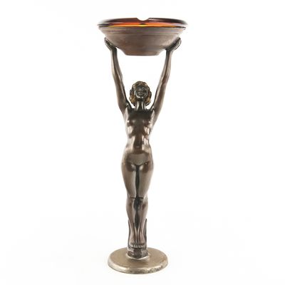 Sale Photo Thumbnail #113: Vintage Art Deco Smoking Stand