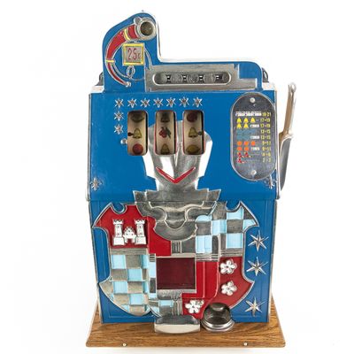 Mills 25 Cent "Castle Front" Slot Machine