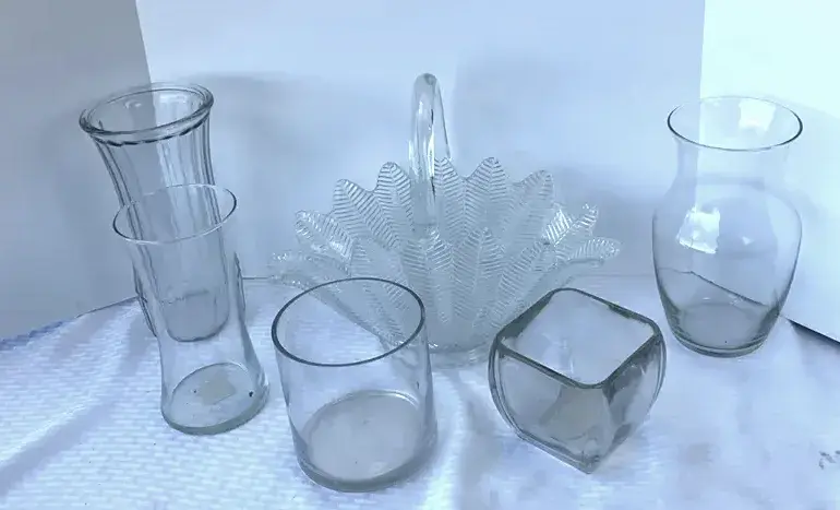 Clear Glass Vase Collection