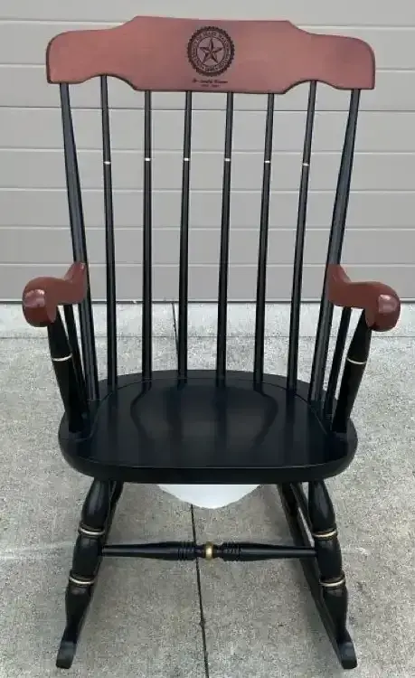 UMHB Commemorative Rocking Chair