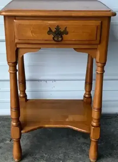 Oak Accent Table