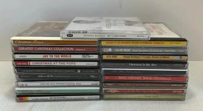 Bocelli Crosby Christmas CDs