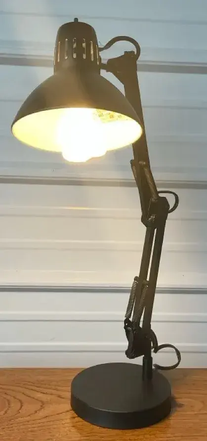 Black Adjustable Desk Lamp