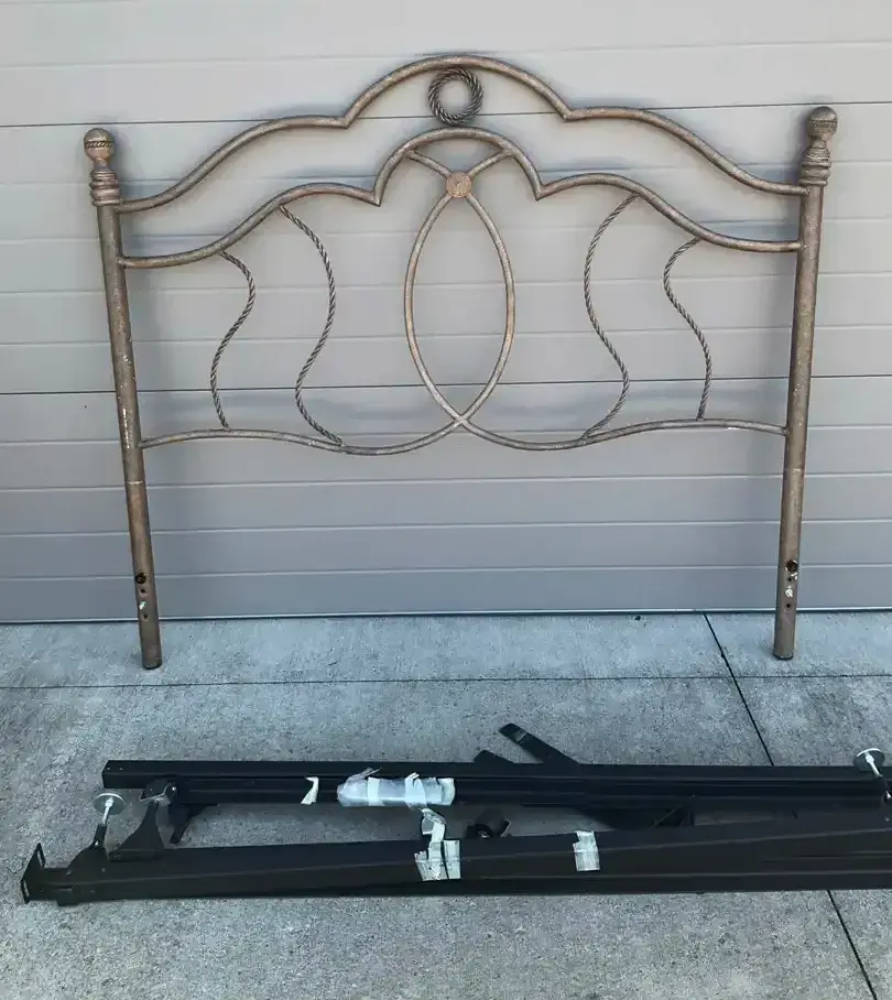 Metal Scroll Headboard Frame