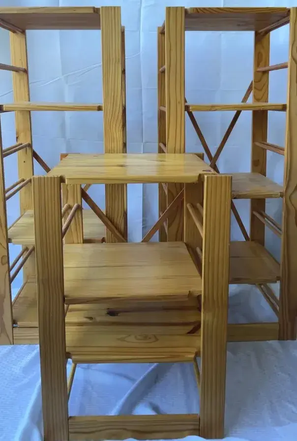 Pine Open Shelving Units