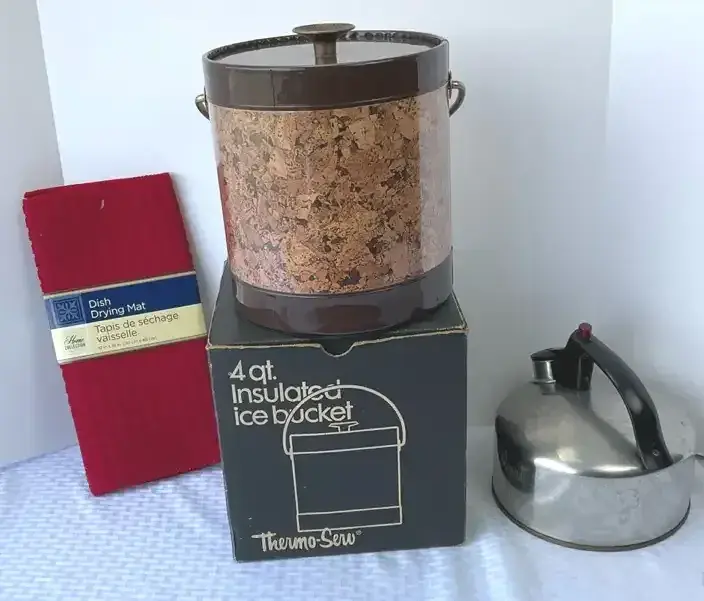 Thermo-Serv Ice Bucket and Kettle