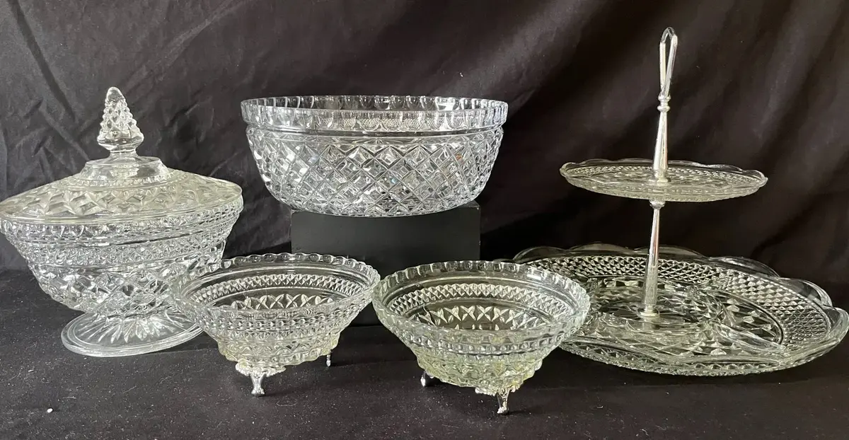 Wexford-Style Glass Serving Collection