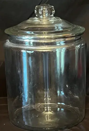 Anchor Hocking Heritage Hill Glass Jar With Lid