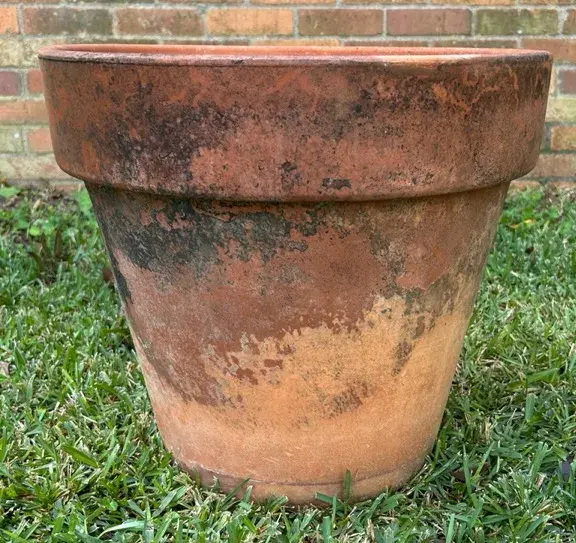 Large Weathered Terracotta Planter