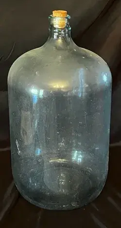 Vintage 5-Gallon Glass Water Jug