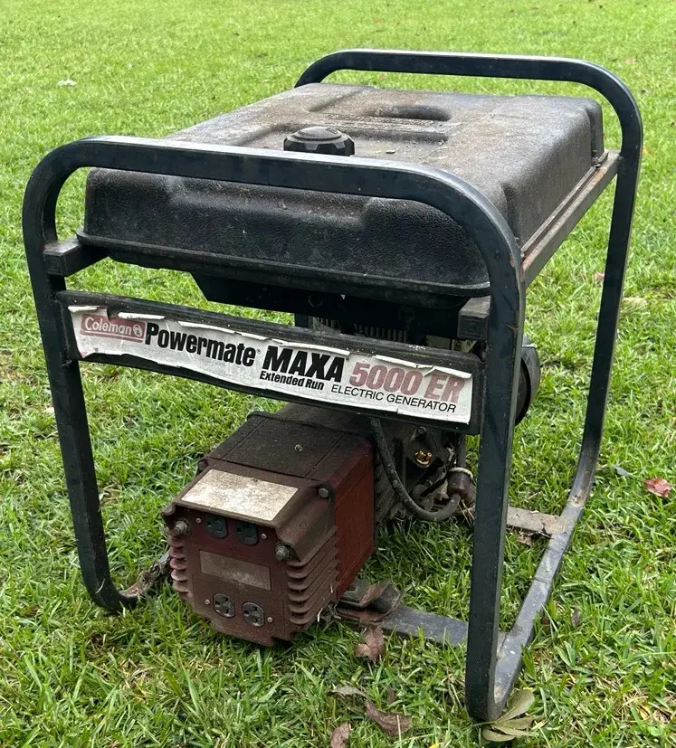 Coleman Powermate MAXA 5000 ER Generator - 10 HP Tecumseh