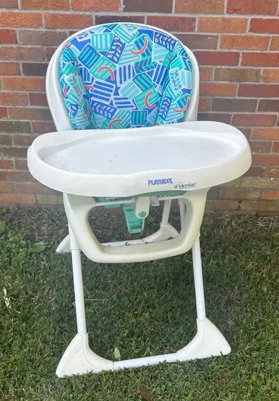 Vintage 1993 Playskool Adjustable High Chair