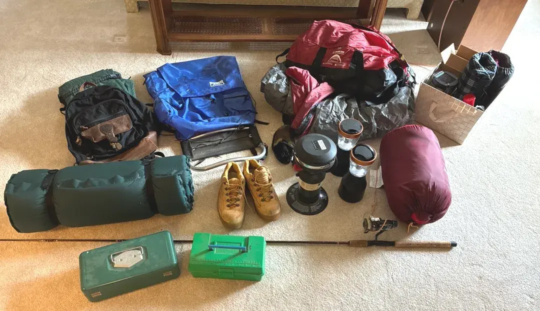 Camping And Fishing 