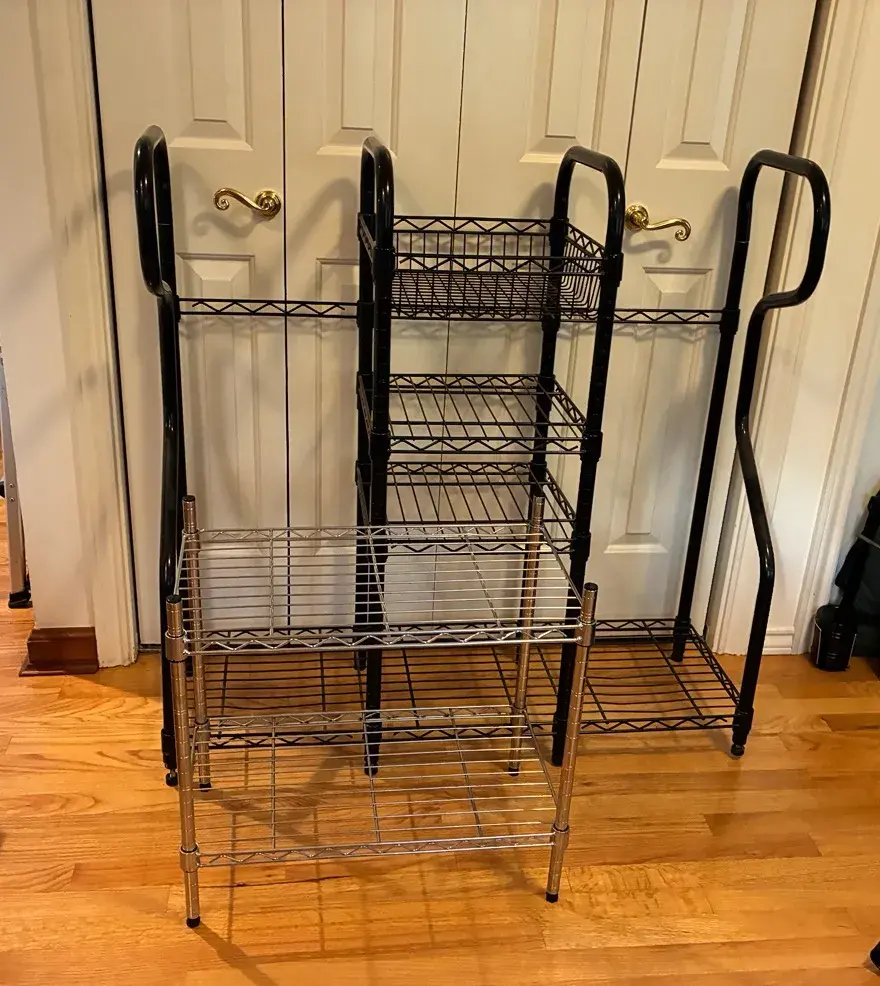 Metal Shelving 