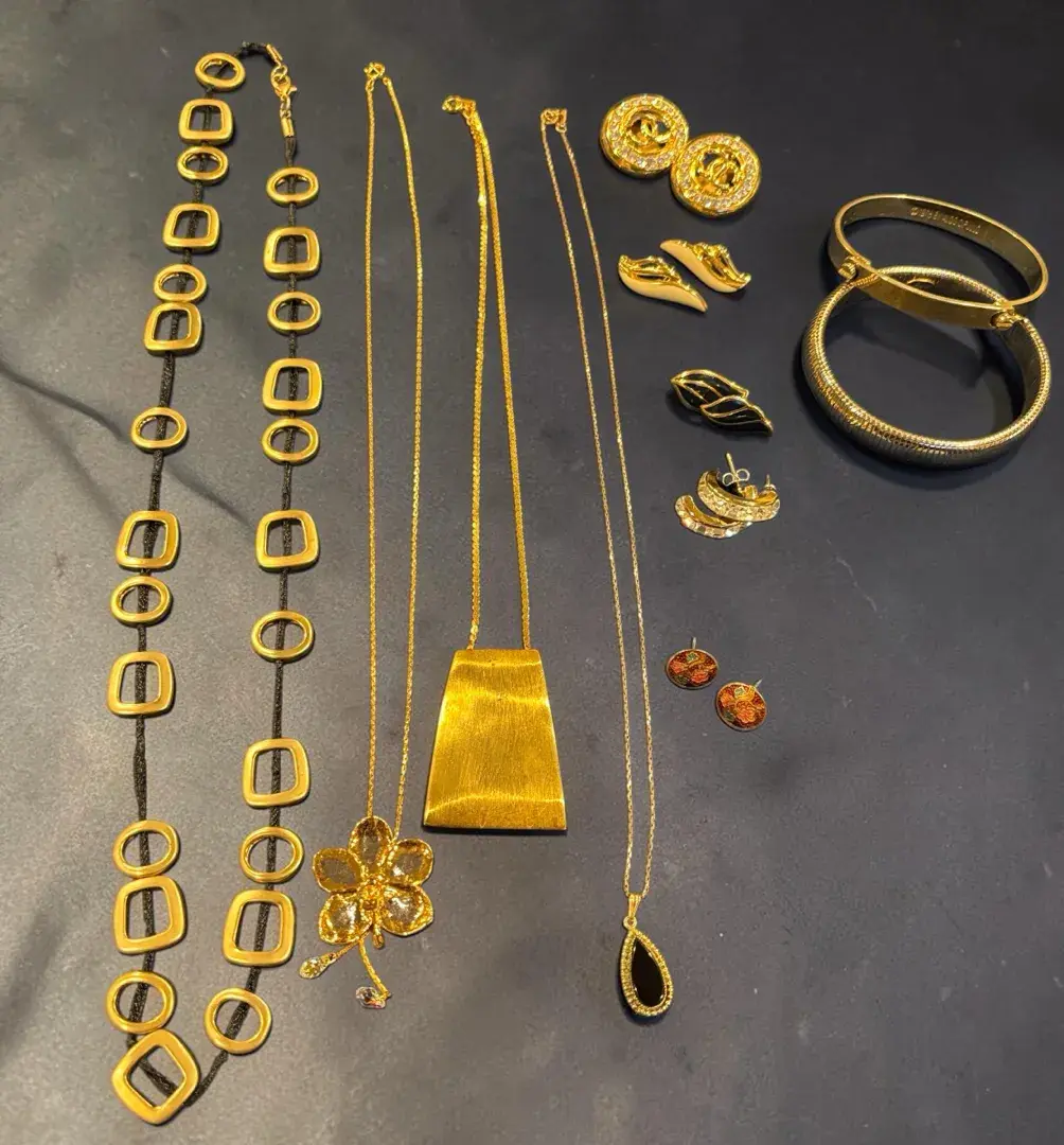 Aldo Cipullo Friendship Bracelet, Monet Pendant Necklace And Other Costume Jewelry