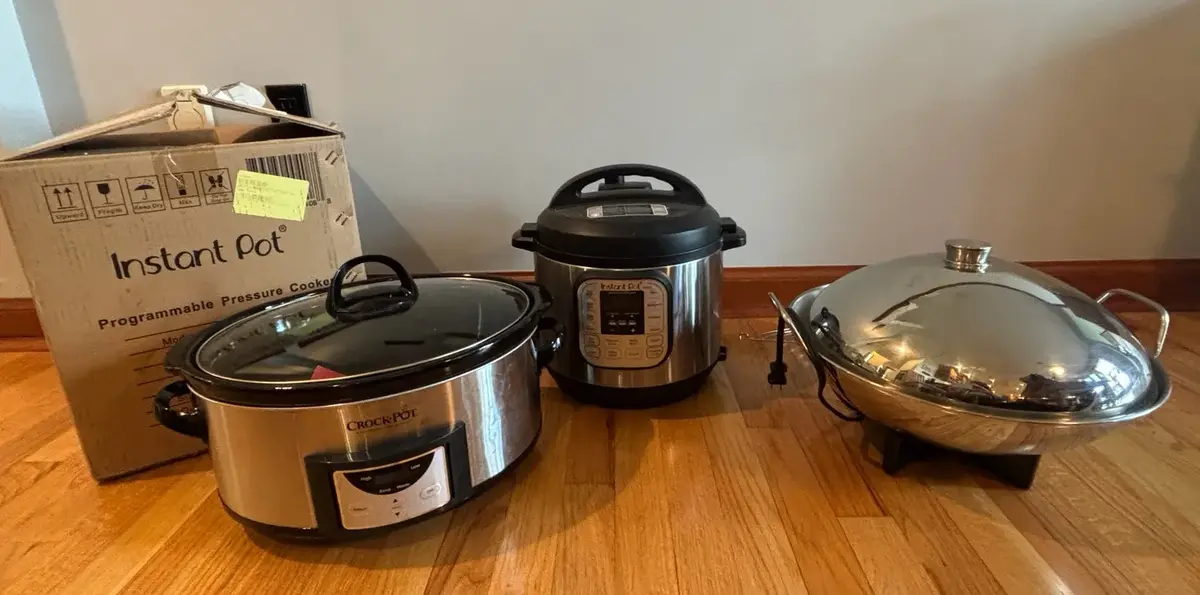 Crock-Pot, Instant Pot And Electric Wok