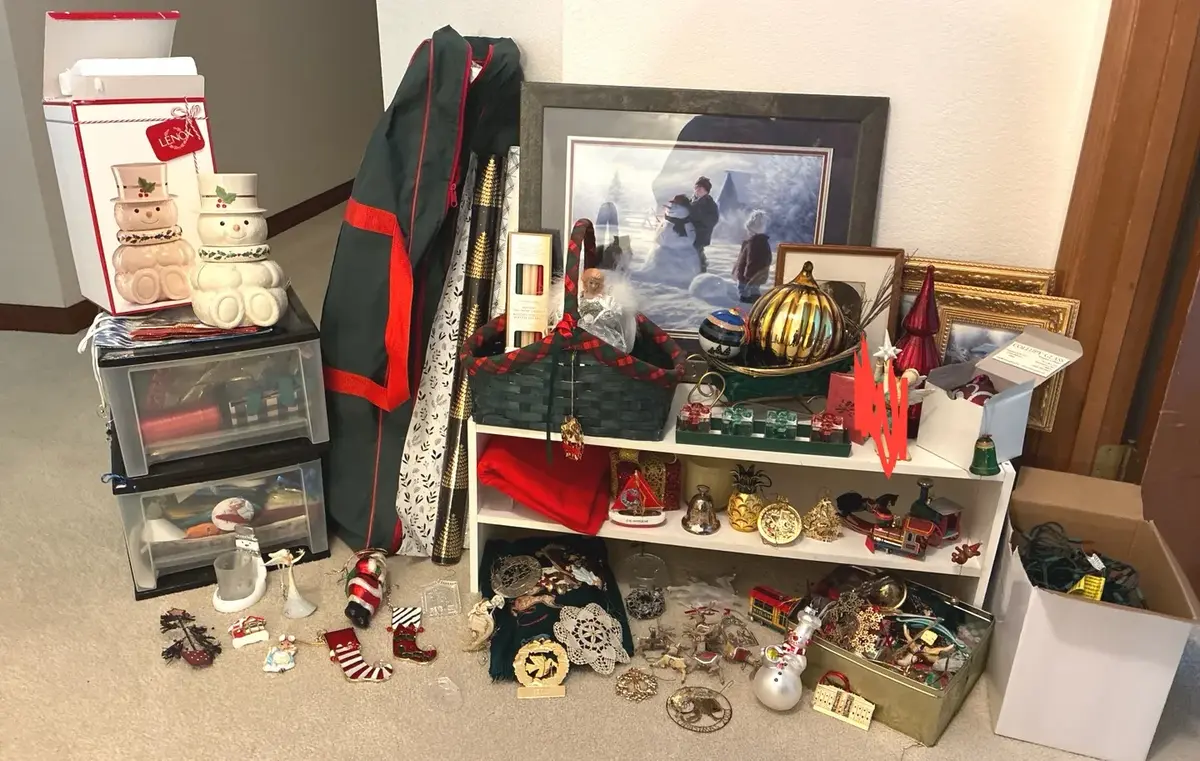 Lenox Snowman Cookie Jar And More Christmas 