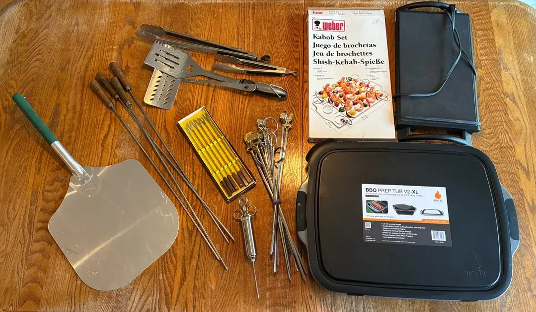 Kebabs And More Grilling Items 