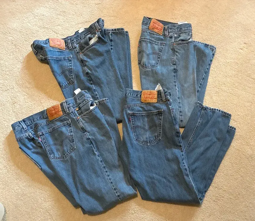 Levi’s 505s 35x32