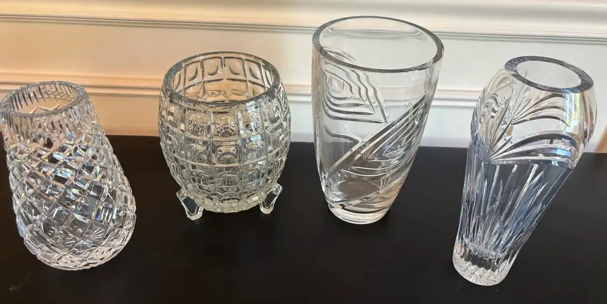 Waterford Crystal Vase & Others
