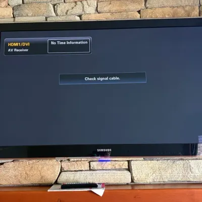 Samsung 50" 1080p Plasma HDTV (Series 8) - Ultra Slim, Remote, Manual, & Power Cord