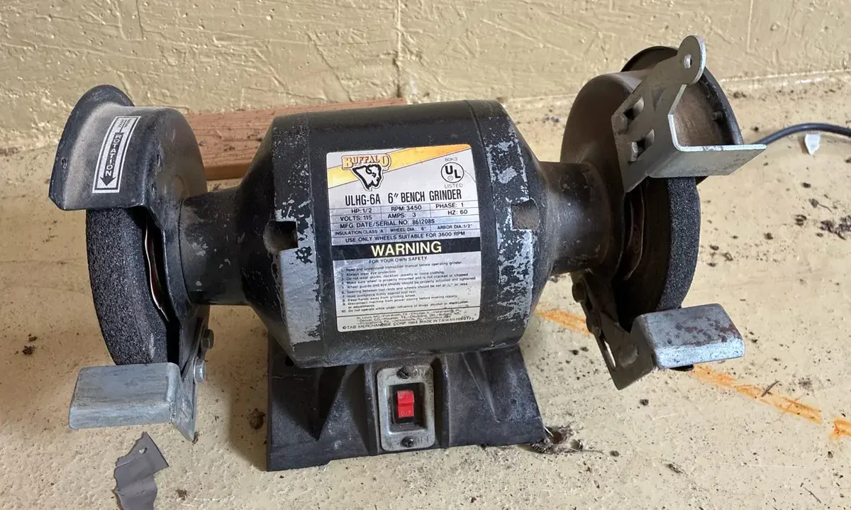 Buffalo 6in Bench Grinder 