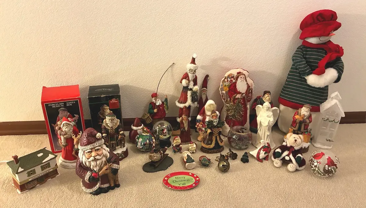 The Stone Bunny Santa And More Santa’s 