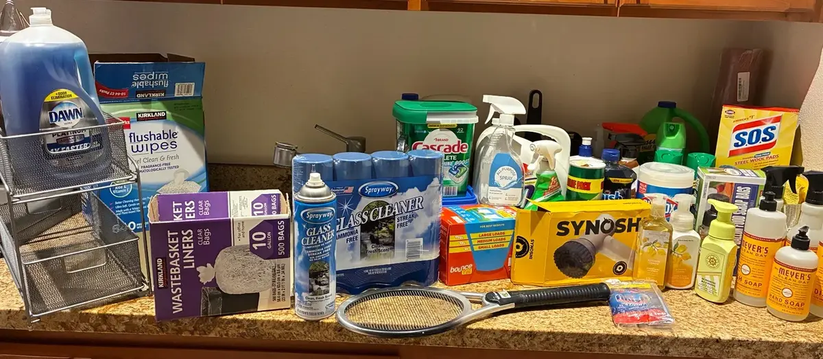 Household Cleaning Supplies 2