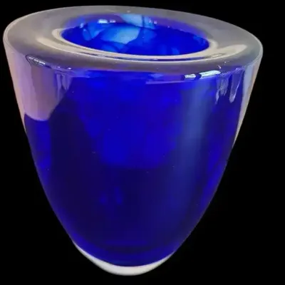 Kosta Boda Blue Vase