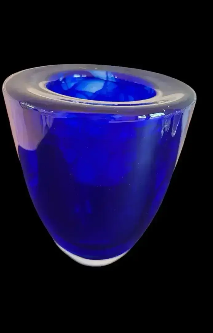 Kosta Boda Blue Vase