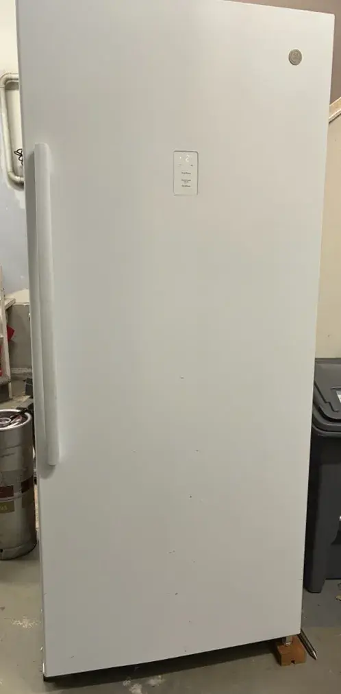 GE Upright Freezer 