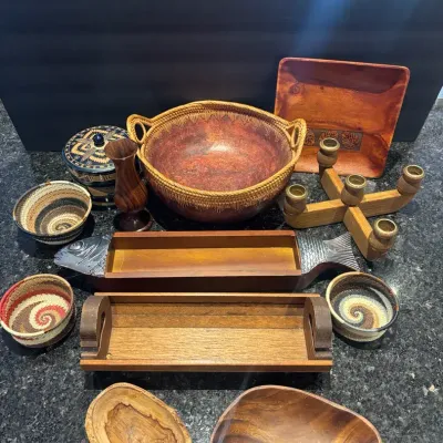 Wood Bowls And Other Wood Decor
