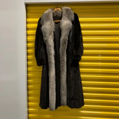 Vintage Mink and Silver Fox Coat