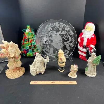 Vintage Santa Lot