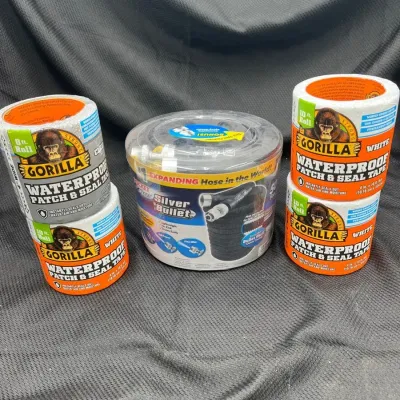 Silver Bullet Expanding Hose & Gorilla Patch and Seal Tape 