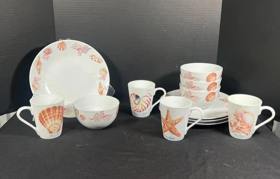 “Captiva” Dish Set for 4