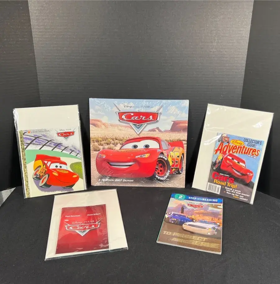Disney Pixar Cars Variety of Books and Calendar