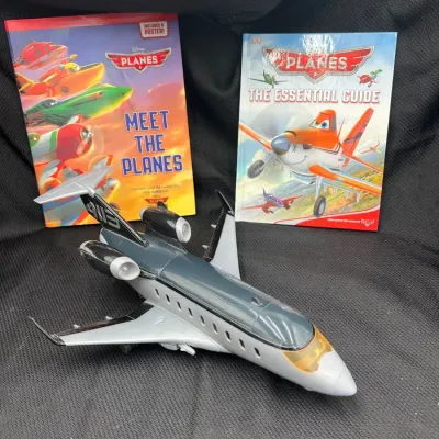 Pixar Cars Siddeley the Spy Jet 