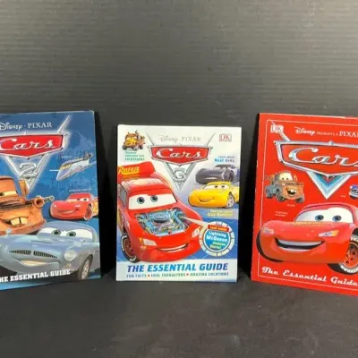 Disney Pixar “The Essential Guide” Books