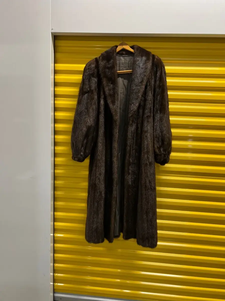 Vintage Luxurious Full Length Mink Coat