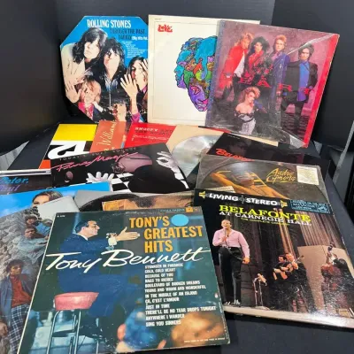 Eclectic Mix of Vinyl