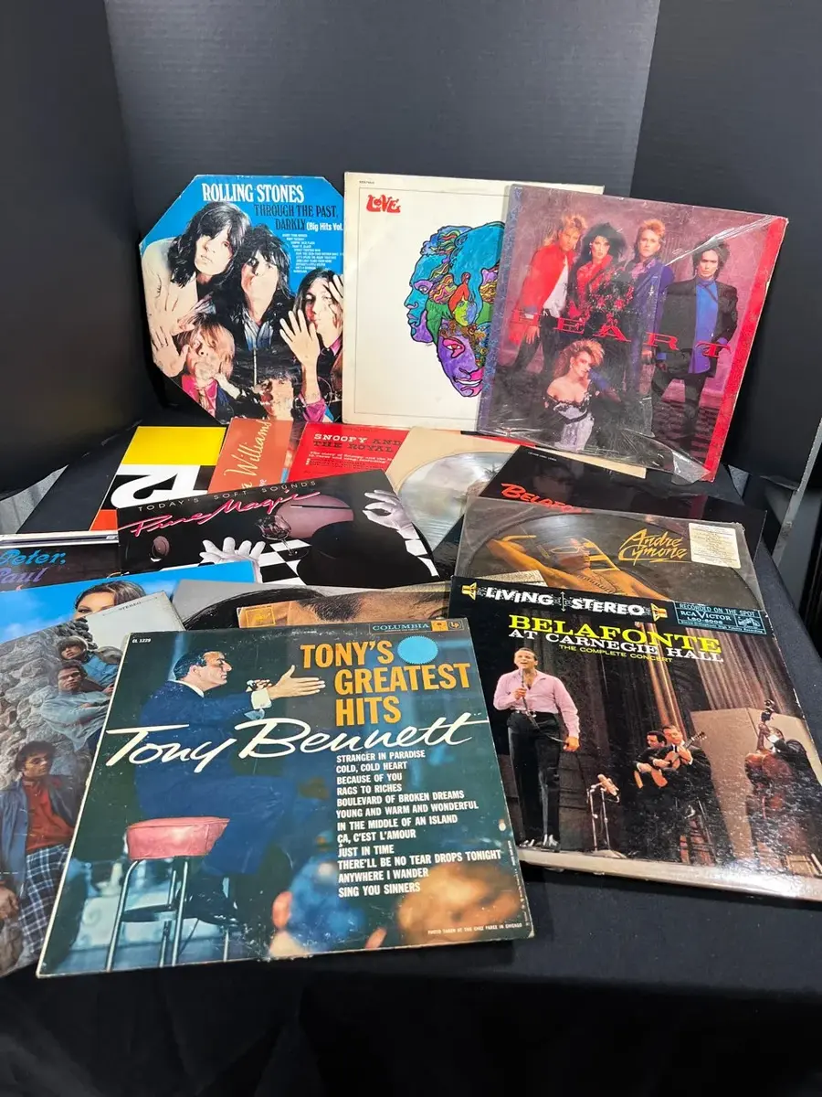 Eclectic Mix of Vinyl
