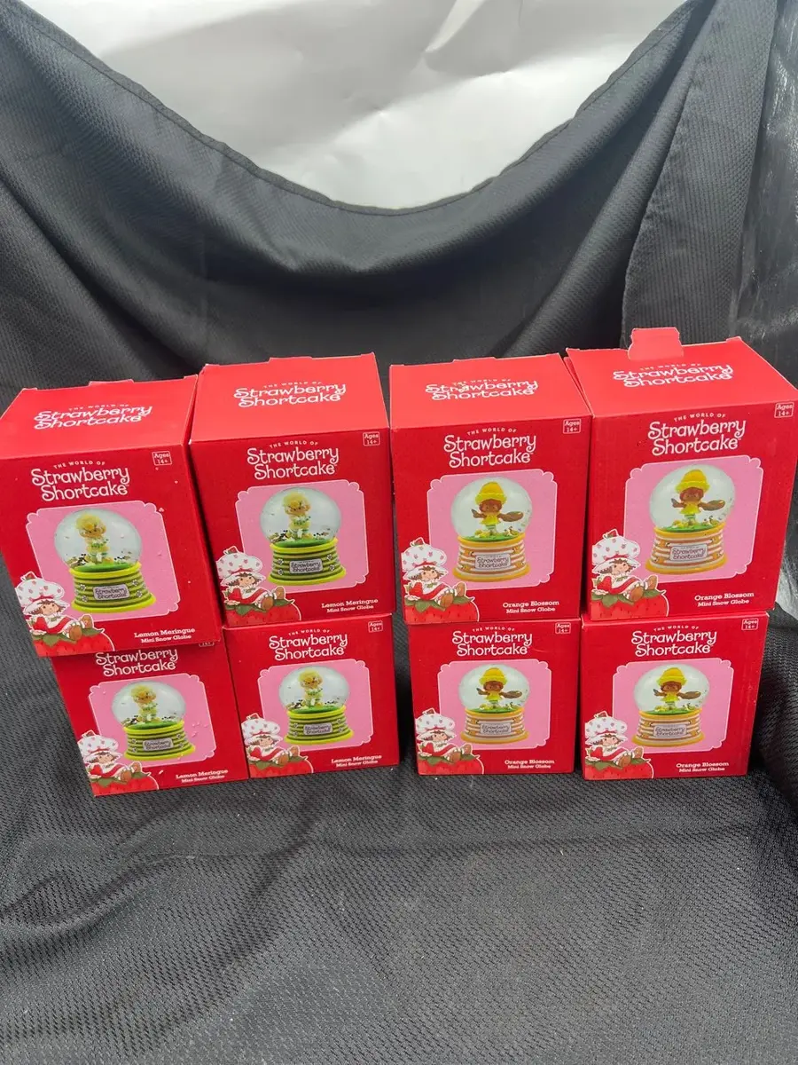 Strawberry Shortcake Mini Snow Globes