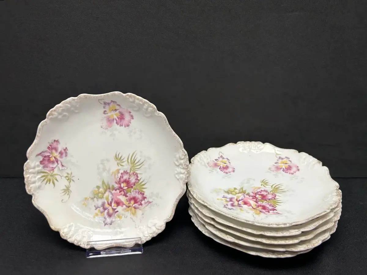 Rosenthal Floral Dessert Plates