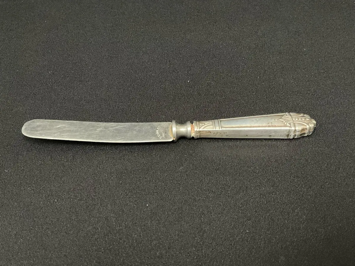 Neoclassical Style Sterling Silver Butter Knife